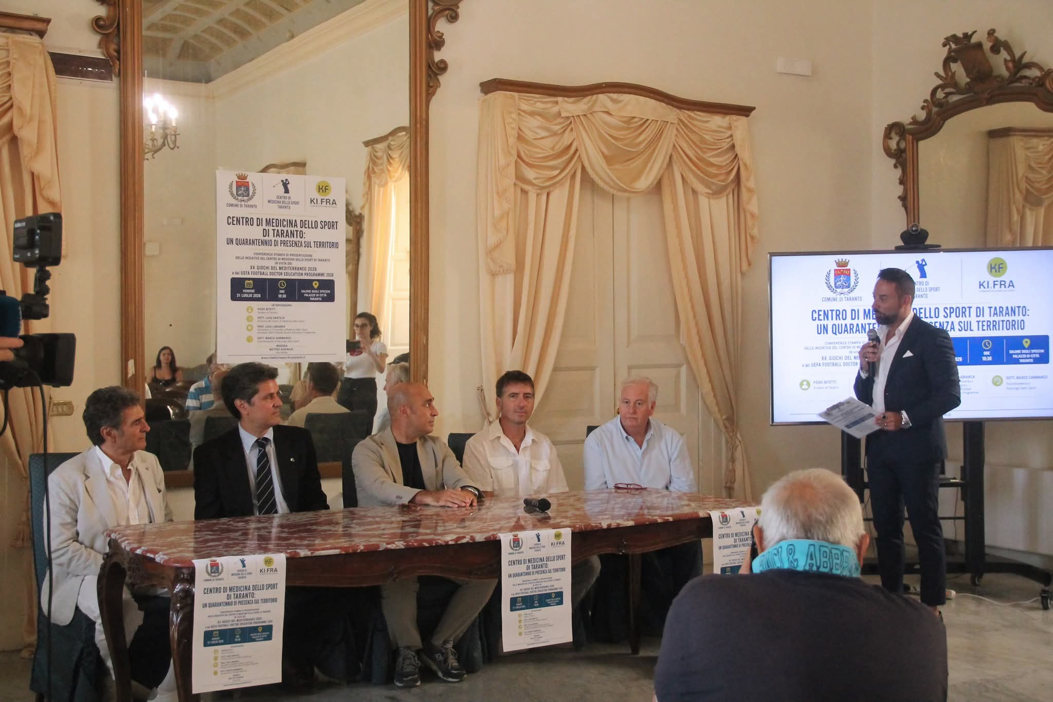 Team ai Giochi del Mediterraneo Taranto 2026